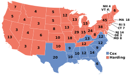 Elecciones presidenciales de Estados Unidos de 1920