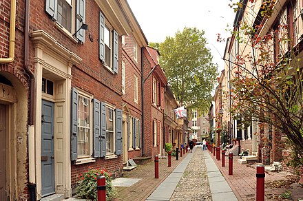 Old City Historic District in Philadelphia