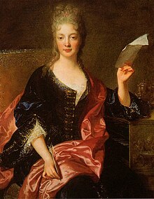 Élisabeth Jacquet de La Guerre pentrita de François de Troy.