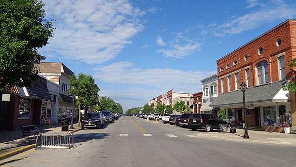 Downtown Elk Rapids.