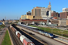 Empire Builder at Union Depot Empire Builder at Union Depot (21751301612).jpg