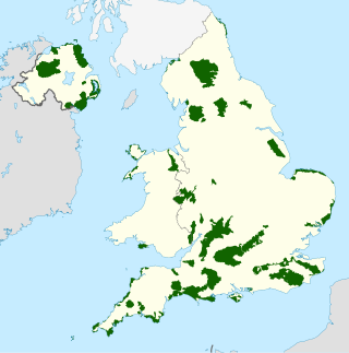 <span class="mw-page-title-main">Area of Outstanding Natural Beauty</span> Designated area of countryside in England, Wales, and Northern Ireland