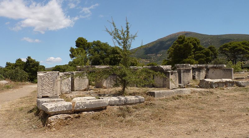 File:Epidaurus Temple of Asklepios.JPG