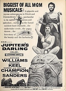 Description de l'image Esther Williams in 'Jupiter's Darling', 1955.jpg.