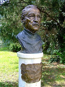 Bust of Jebeleanu at the Kiskőrös Petőfi Museum in Hungary.