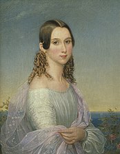 Prinsessan Eugenia av Sverige (1846), Nationalmuseum, Stockholm.