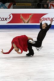 Bobrova and Soloviev perform their free dance at the 2011 Europeans.