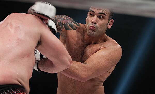 Ricco Rodriguez against Nestoras Batzelas at FFC 10 in Skopje, Republic of Macedonia.