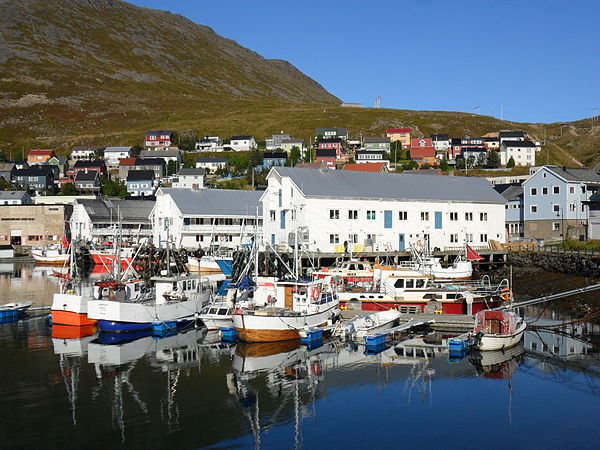 Fishery village, Northern Norway.