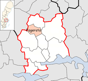 Localisation de Fagersta