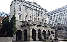 Fishmongers' Hall as seen from Oystergate Walk. Fishmongers' Hall from Oystergate Walk.jpg