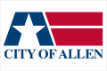Flag of Allen, Texas.svg