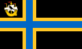 The current flag of Caithness, which was "Design A" in the competition. The ship can be used as a template on two of the flags in this request.