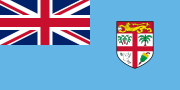 The flag of Fiji