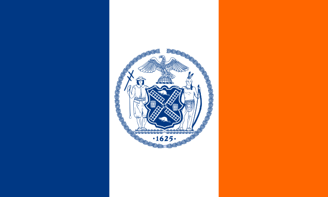 official new york flag