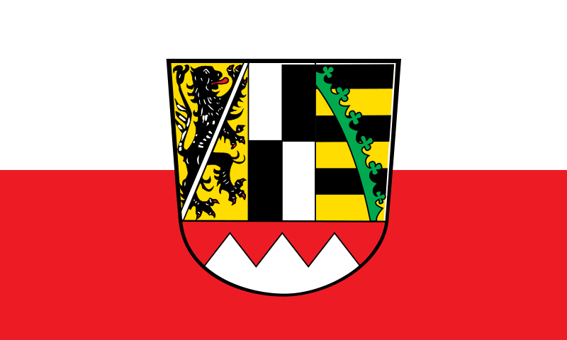 Fitxategi:Flagge Oberfranken.svg