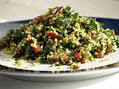 Tabbouleh, Libanonista