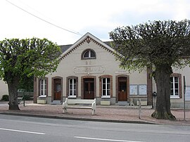 Fontenay-sur-Loing'deki belediye binası