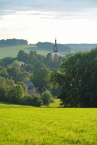 <span class="mw-page-title-main">Saxon Uplands</span> Landscape in Saxony, Germany