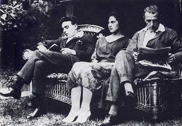 Freddy Bywaters, Edith Thompson, Percy Thompson, photographed in 1921