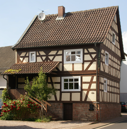 Waldstraße in Geiselbach