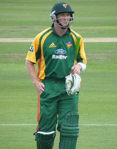 Bailey playing with Tasmania in 2008.