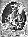 Mercator in 1574. Hij is dan 62.