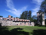 O castelo de Gräfsnäs (Gräfsnäs slott)