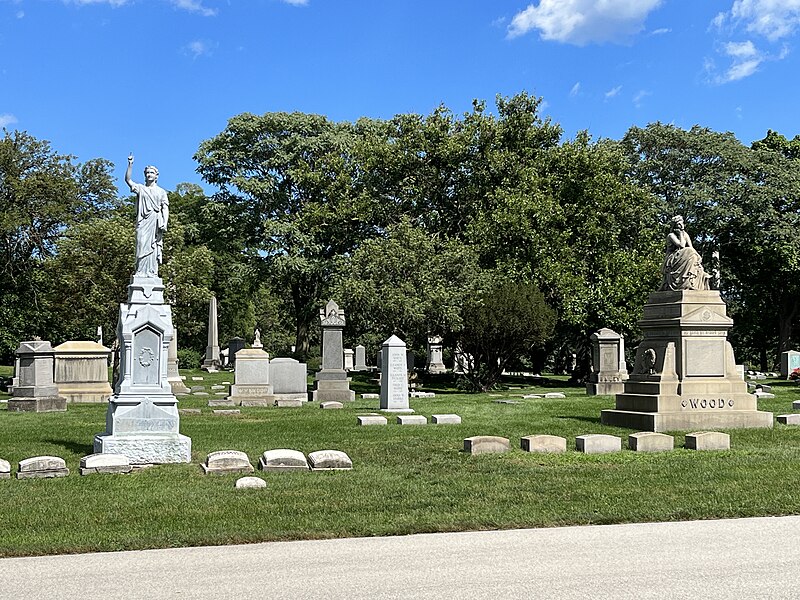 File:Graceland Cemetery, Chicago (2023) - 06.jpg