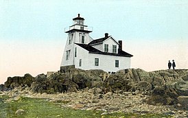 маяк в 1910 году