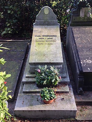 Grave Carl Sternheim and Marcel Hastir - Ixelles Bruxelles.jpg