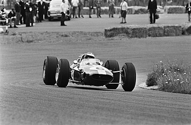 ジム・クラークが駆るロータス・33（1965年オランダGP）
