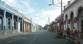 Guantánamo - Main street in front of post office.jpg