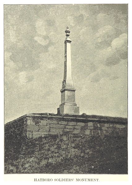 File:HOTCHKIN(1892) p234 HATBORO, SOLDIERS' MONUMENT.jpg