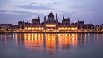 Hungarian Parliament Building (dawn)