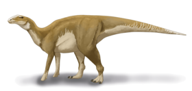 Hadrosaurus foulkii Hadrosaurus foulkii restoration.png