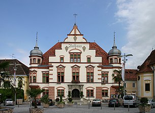 Das Rathaus von Hartberg