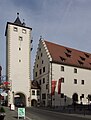 Haßfurt, Oberes Tor (Bamberger Tor) Stadtseite