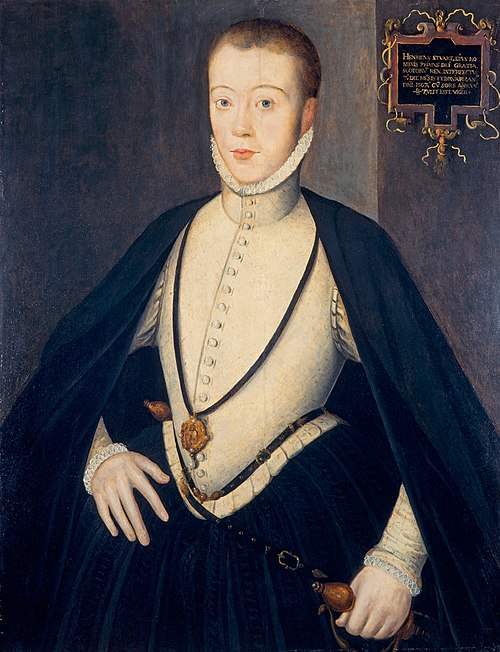 Lord Darnley in his late teens, by an unknown artist. National Galleries of Scotland.