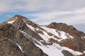 Hochschober with Schoberkees from the northeast (Debantgrat)