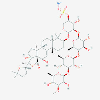 <span class="mw-page-title-main">Holothurin</span> Chemical compound