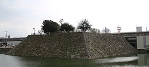 Mihara Castle 、 North end of Hommaru