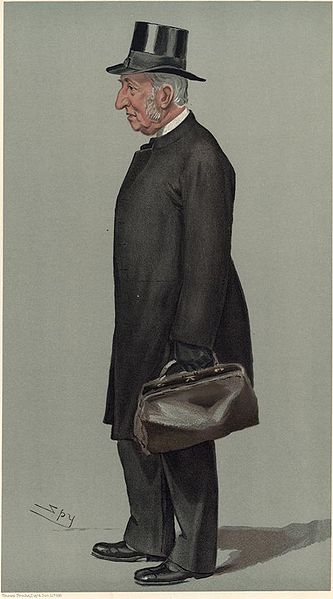 James John Hornby as depicted by Vanity Fair