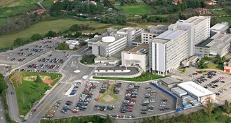 Cabuenes Hospital, in Gijon. Hospital Universitario de Cabuenes.tif