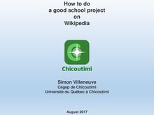 How to do a good school project on Wikipedia.pdf