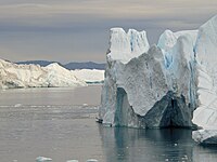 Fjord glacé d'Ilulissat (Groenland)