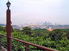View from Imbiah Lookout to Mainland Singapore Imbiah lookout view.jpg