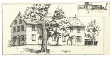 The Friends' meeting house at Gwynedd, built 1823.