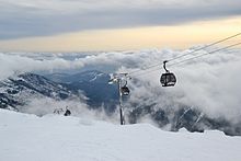 Cable cars at Jasna in the Tatra Mountains. Jasna Ski Resort - gondola lift Kosodrevina - Chopok (4).jpg