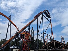 Jersey Devil Coaster à Six Flags Great Adventure